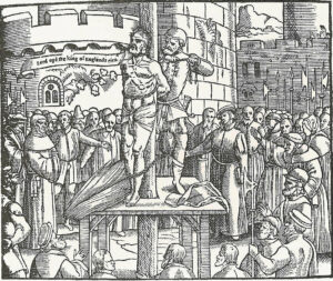 The Burning of William Tyndale Foxes Book of Martyrs