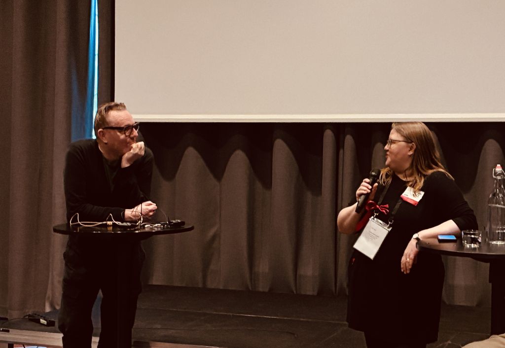 Patrik Ganebratt, leg logoped, och Lotta Hellstrand, auktoriserad rättstolk